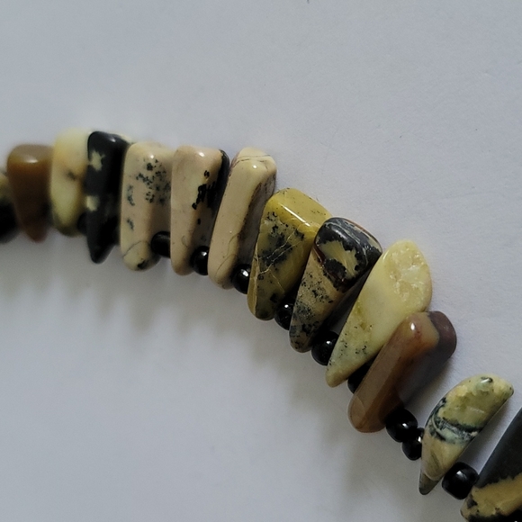 Artisan Jasper Stone Necklace - Picture 3 of 5